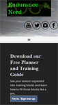 Mobile Screenshot of endurancenerd.com